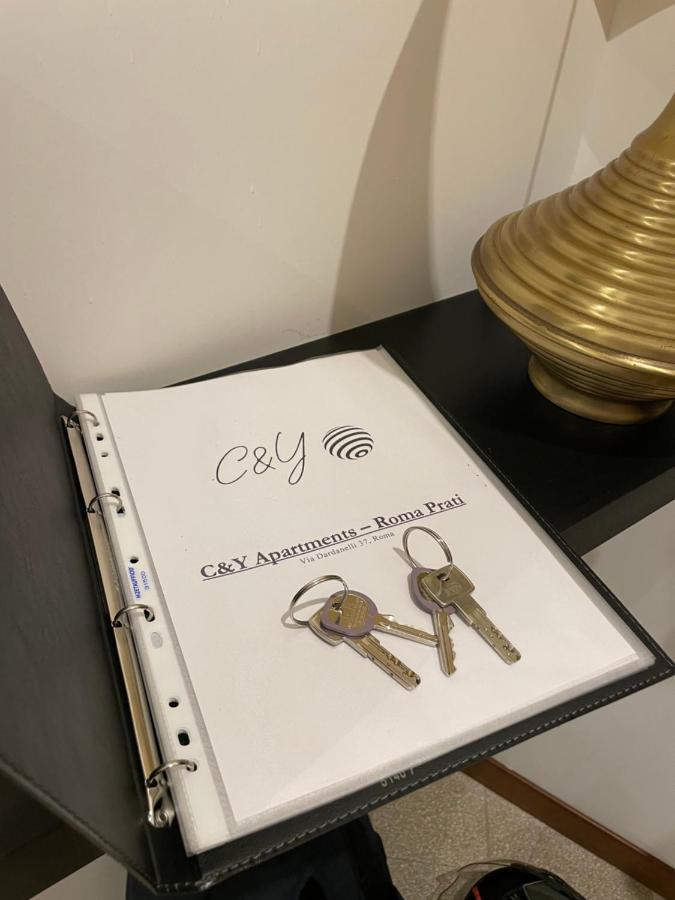 C&Y Apartments - Roma Prati - Luxury Double Studio With Kitchen Dış mekan fotoğraf